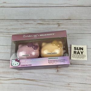 NEW The Creme Shop X Hello Kitty Bath Bomb Set C022